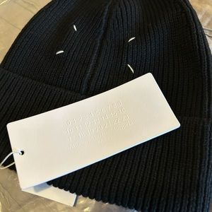 Maison Martin Margiela black beanie
